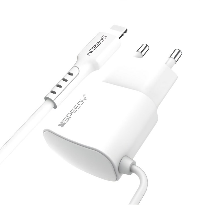 아이폰일체형충전기 고속 2.1A 8핀 1.2m 군대일체형충전기 부대반입