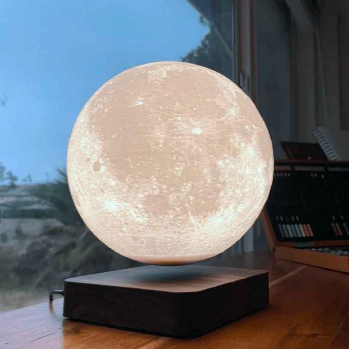 스위티 공중부양 달 무드등 떠있는 달빛램프 자기부상 달조명 우주 수면등 행성조명