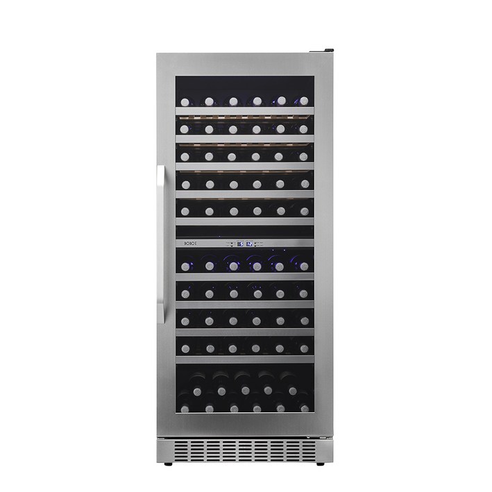 보보스 와인셀러 JG-110B 최대 110병 빌트인겸용 듀얼타입, 단품
