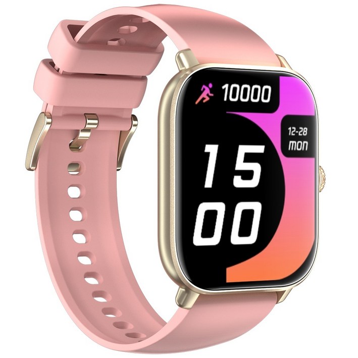 업그레이드스마트워치 X3 1.91인치 대화면 한글판 통화가능, 골드