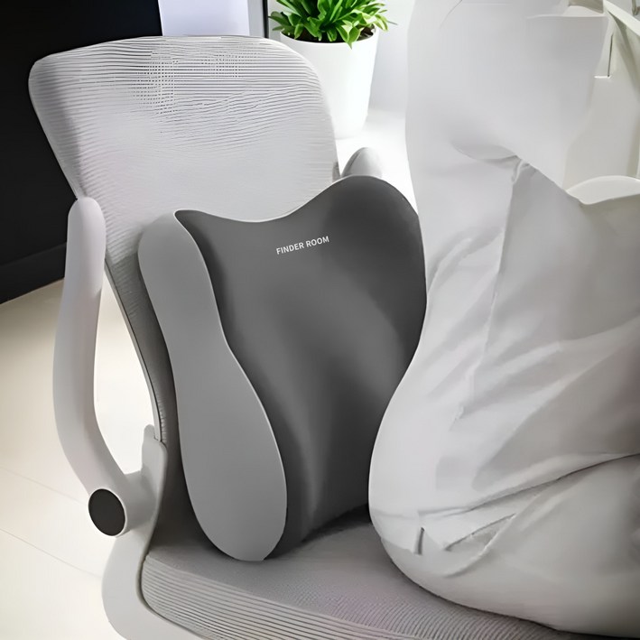 파인더룸 편안한 사무실 바른자세 등받이 허리 쿠션