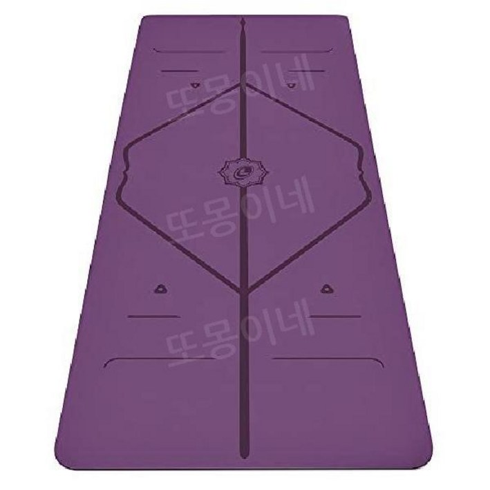 영국 정품 라이폼 천연고무 요가 매트 필라테스 Liforme 홈트매트