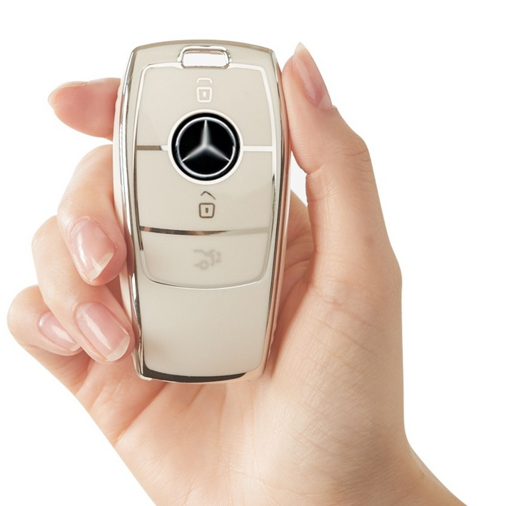 벤츠 키케이스 벤츠 차키케이스 자동차키케이스 벤츠 키홀더 벤츠 키커버 벤츠 호환 스마트키홀더 블루지브라