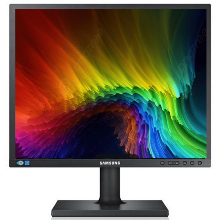 삼성전자 S19C45K 19인치 피벗 모니터 LED 사무용 벽걸이 CCTV 아파트 병원 일반5:4 중고, S19C45K, 48cm