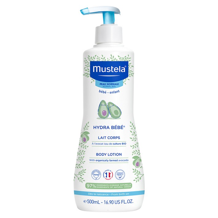 무스텔라 이드라 베베 유아 바디로션, 500ml, 1개