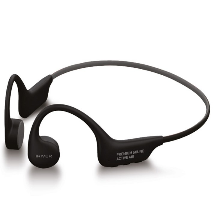 아이리버 방수 골전도 블루투스 이어폰, IBCAIR9, 블랙