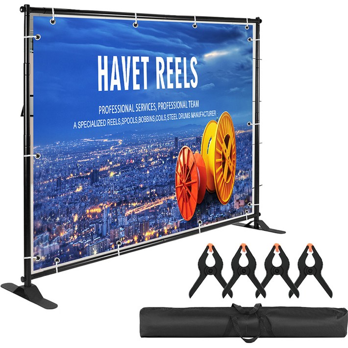 대한 포토월 실내 실외 배너 플래카드 걸이 포토존 설치 현수막 거치대