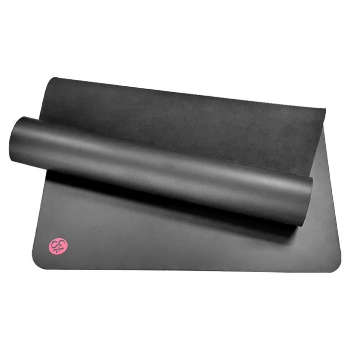 아난다 프리미엄 요가매트, 블랙, 1개