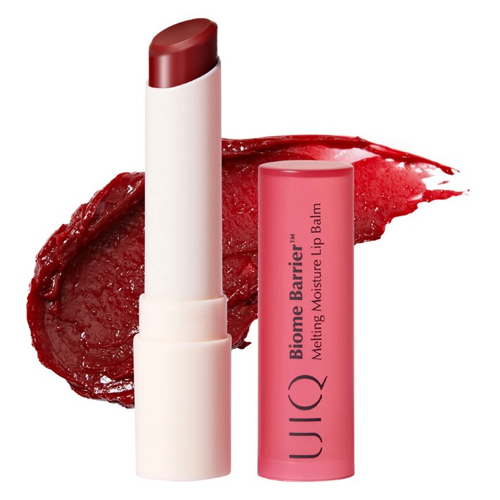 유이크 바이옴 베리어 멜팅 모이스처 립밤, 1개, 3.2g, 로지 유이크 바이옴 베리어 멜팅 모이스처 립밤, 1개, 3.2g, 로지