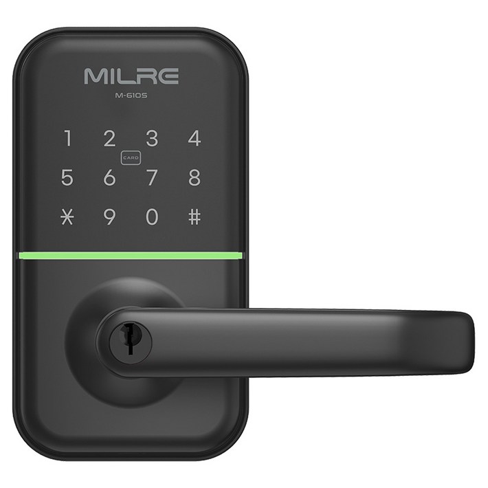 밀레시스텍 목문 손잡이 도어락 M610S