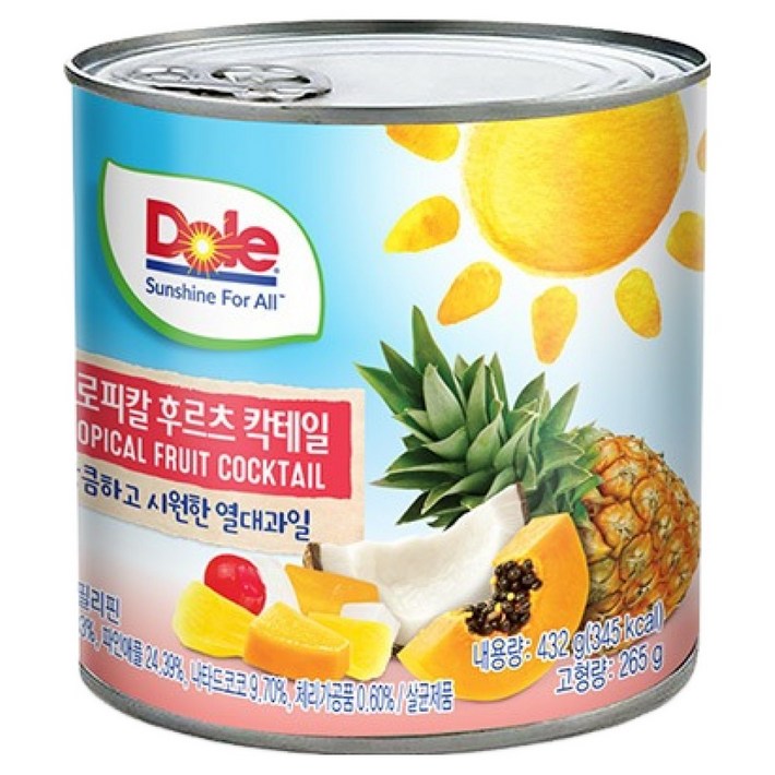 돌 후르츠 칵테일 원터치