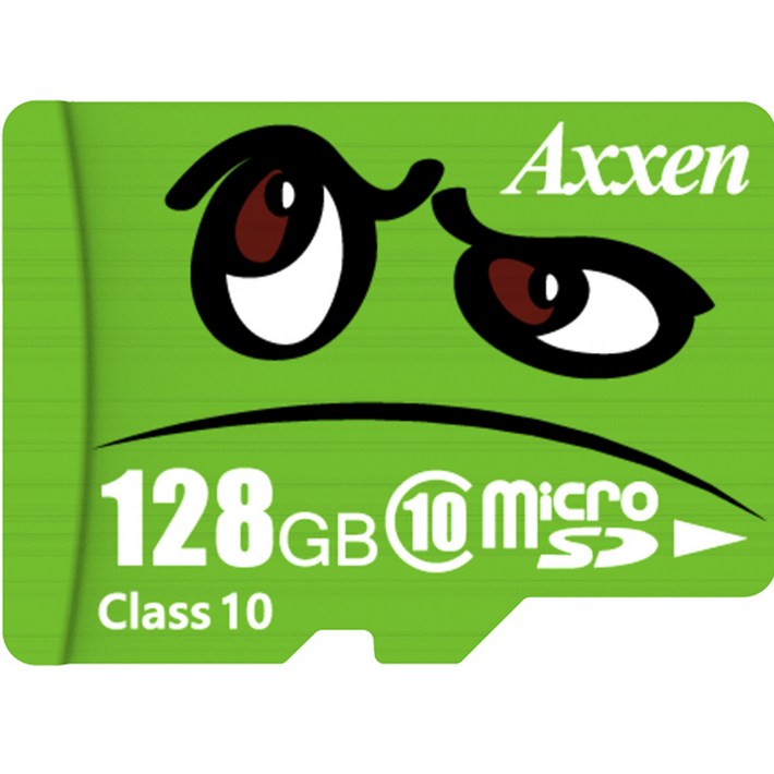 액센 캐릭터 마이크로 SD카드, 128GB 20230525