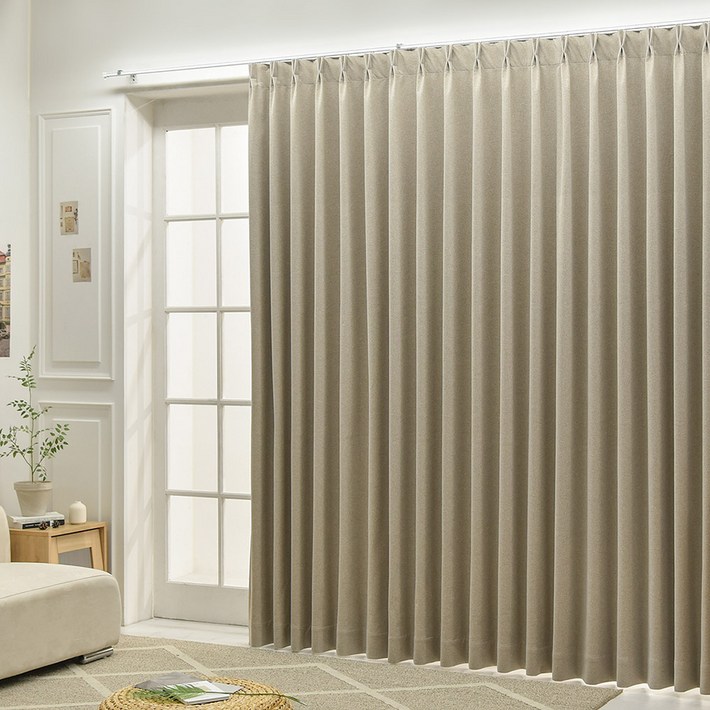 아라크네 에반 나비주름 양면 암막커튼 2p