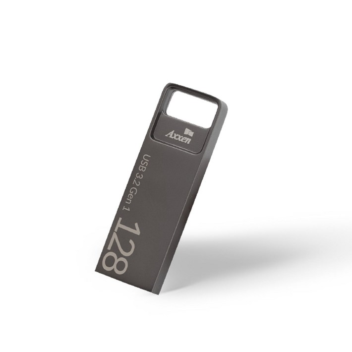 액센 Square USB3.2 Gen1 메탈타입 USB메모리 SK31, 128GB, 1개