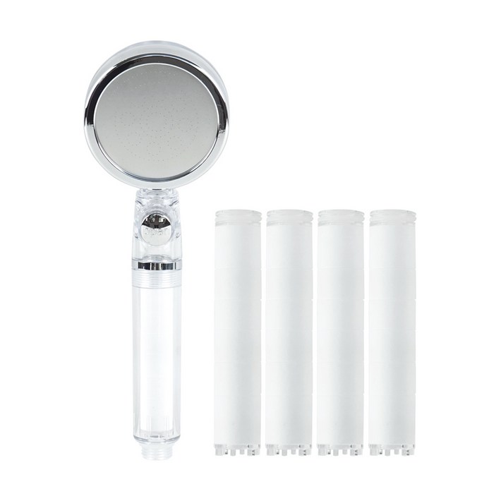 바스템 디자인비 온오프 샤워기  필터 4p