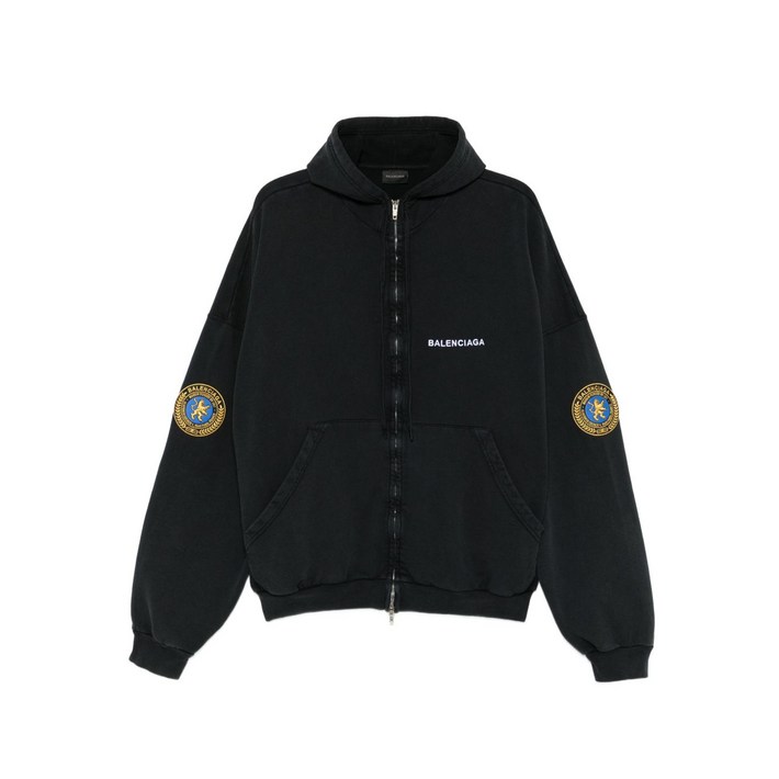 발렌시아가 유니폼 패치 후디