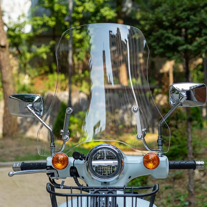 슈퍼커브 윈드스크린 미들 바람막이