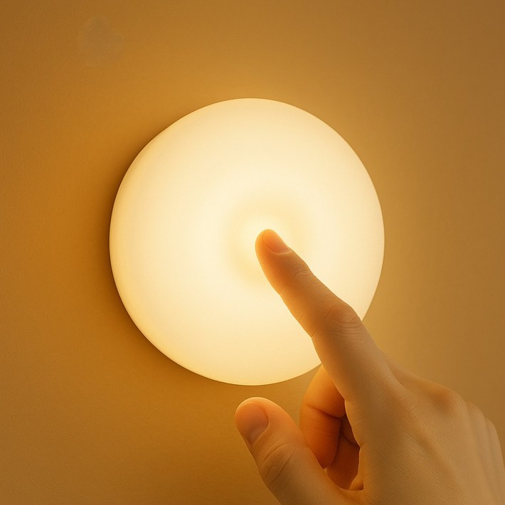 젠스테 무선 터치 USB 무드등