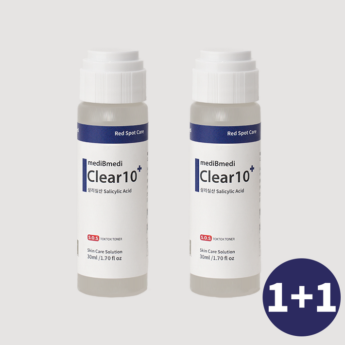 메디비 클리어텐 플러스 톡톡이 좁쌀, 화농성, 붉은 스팟케어 클리어10, 2개, 50ml 메디비 클리어텐 플러스 톡톡이 좁쌀, 화농성, 붉은 스팟케어 클리어10, 2개, 50ml