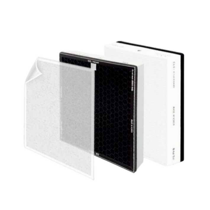 삼성 블루스카이 5000 5500 CFXD100D 공기청정기 호환필터 해파탈취필터세이퍼 세트, 2세트, 2.AX60N5081WDD