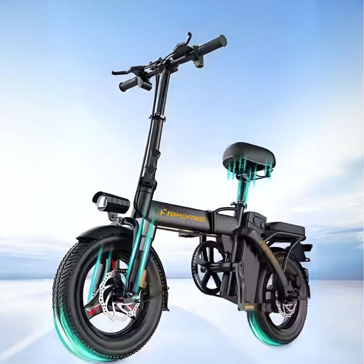 토모프리 접이식 전기 자전거 자토바이 전동 자전거 바이크