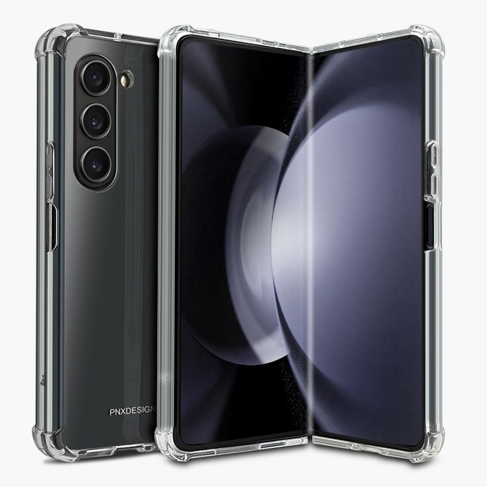 불사조 갤럭시 Z폴드6 케이스 투명 모서리 에어쿠션 풀세트