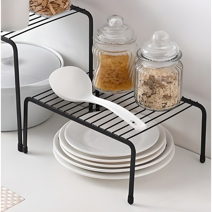 구디푸디 다용도 철제 접시 그릇 정리 선반