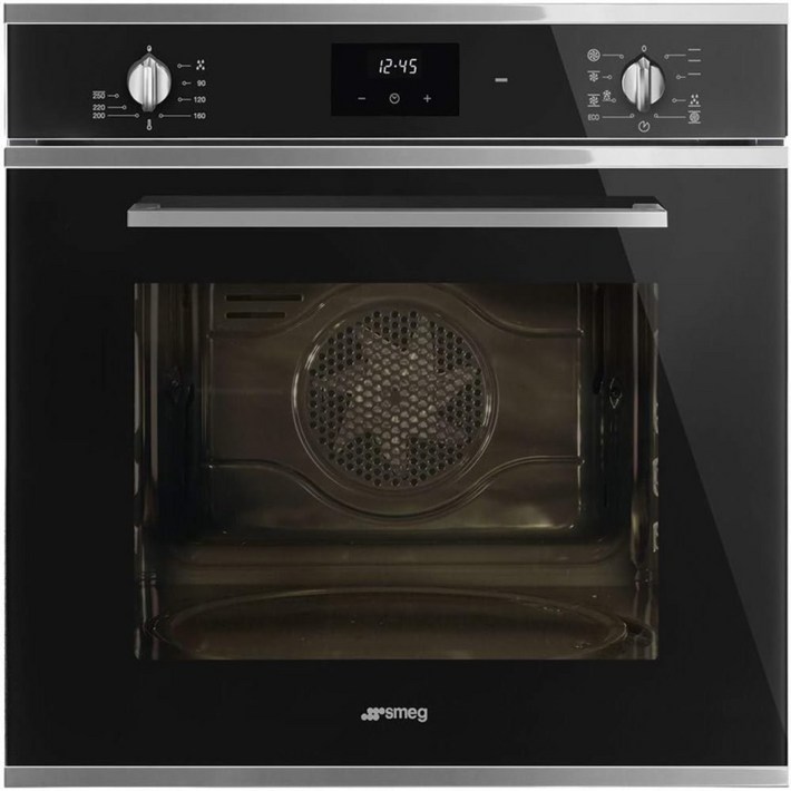스메그 빌트인 오븐 블랙 글라스 60 cm Selezione SF6400TVN