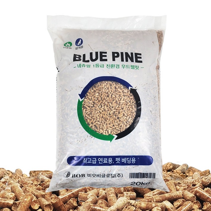 캠핑 난로용 우드 펠렛, 50개, 20kg