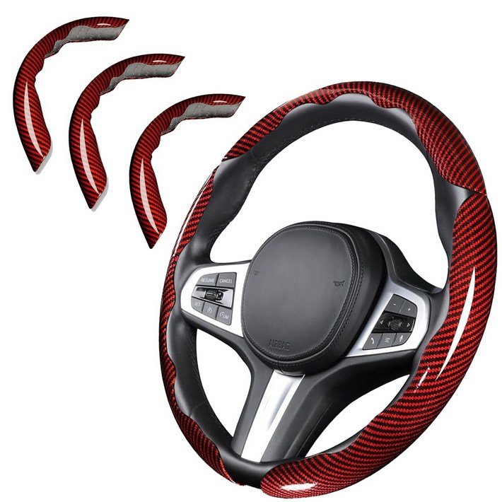 자동차 차량용 미끄럼방지 탄소섬유 카본 핸들커버