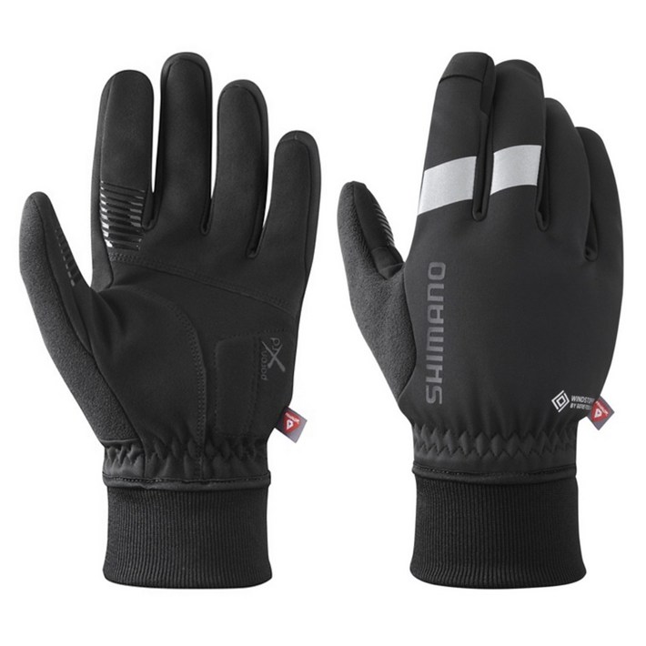 시마노고어텍스 윈드스토퍼 프리마로프트 겨울용 기모안감 방한 방풍 자전거긴장갑 터치스크린 호환