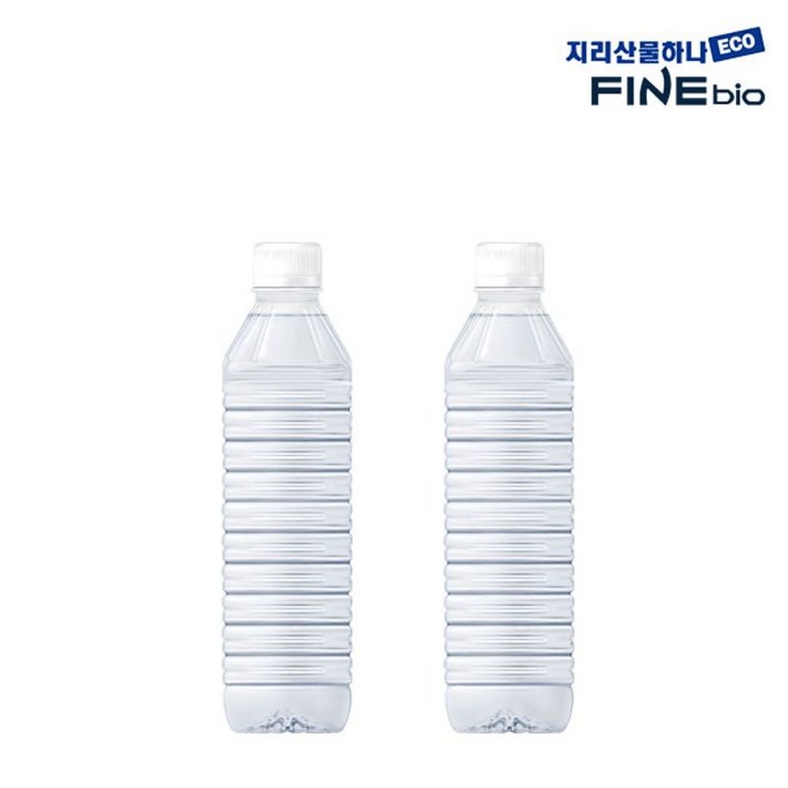 지리산 물하나 ECO 무라벨 생수 500ml 40병, 40개