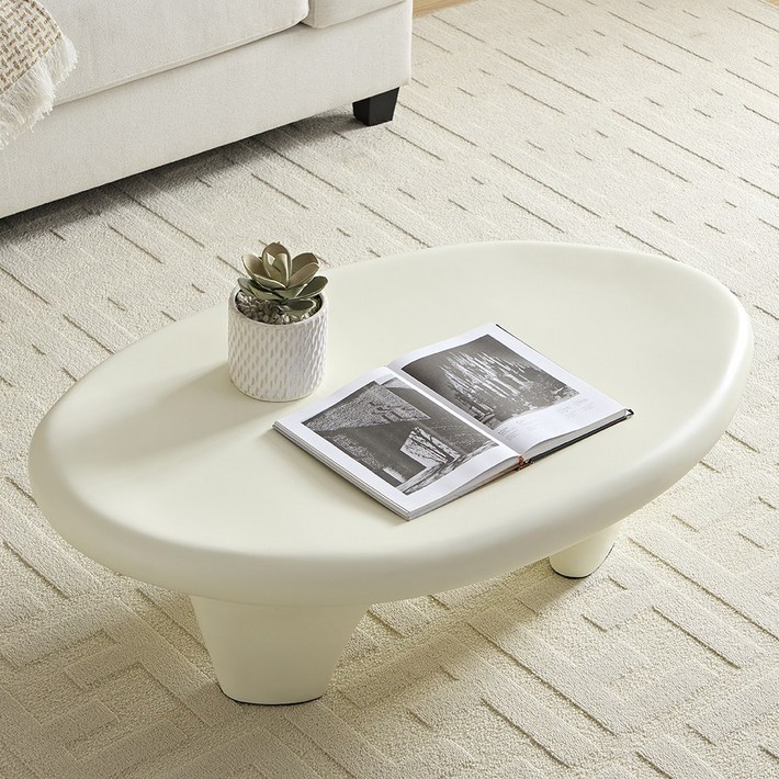 유리스틸소재블랙탁자, 화이트 스크럽면