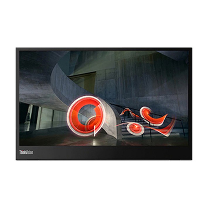 레노버 35.56cm FHD Thinkvision M14 휴대용 모니터