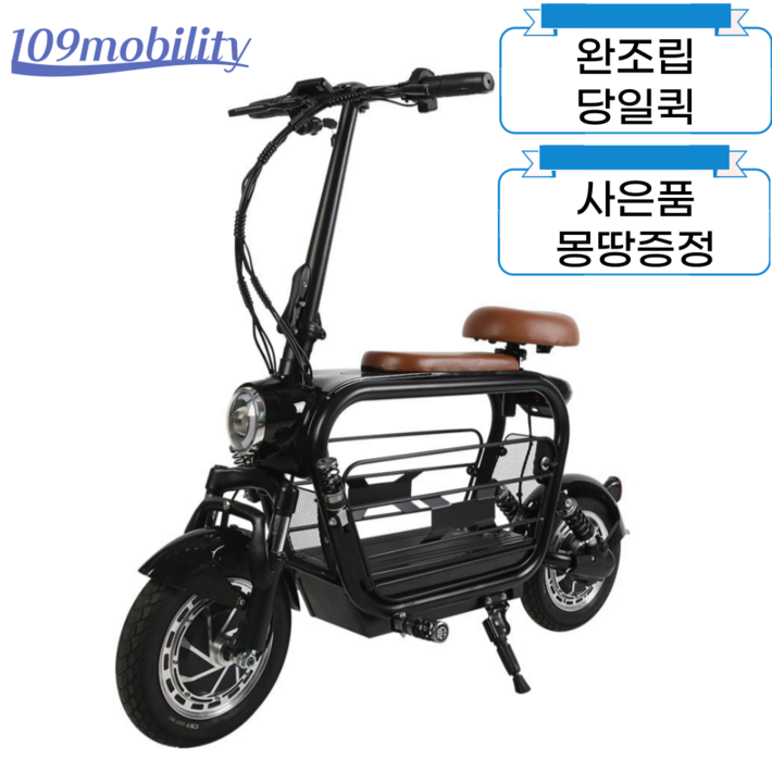 완조립퀵 아이휠 미니비 포니 48V 20Ah 유아애견탑승 듀얼모터 미니전동스쿠터