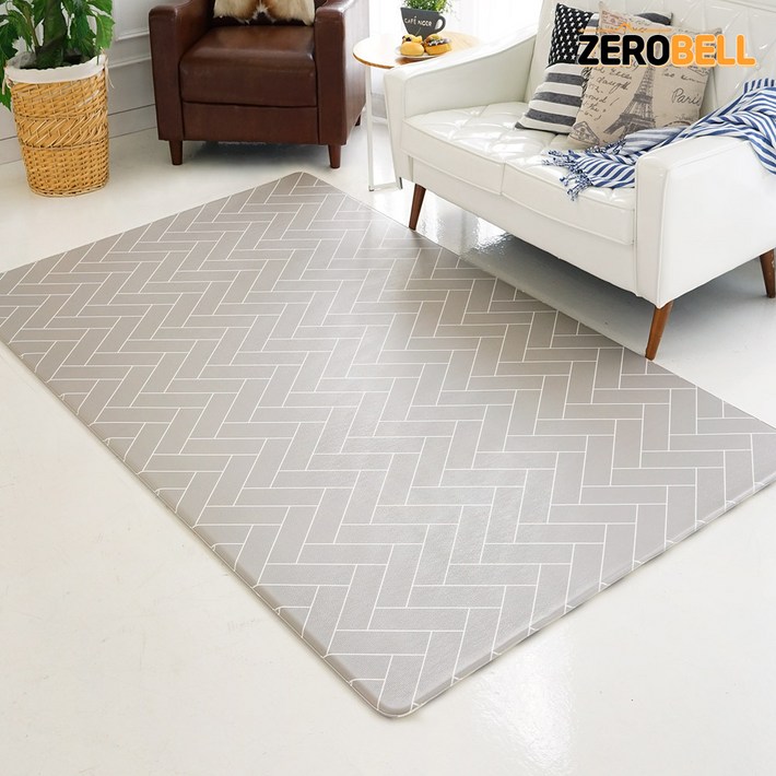 제로벨 PVC 양면 놀이방매트 소형 140x100cm 12T 유아 어린이 층간소음 매트, 양면 헤링본 그레이 제로벨 PVC 양면 놀이방매트 소형 140x100cm 12T 유아 어린이 층간소음 매트, 양면 헤링본 그레이