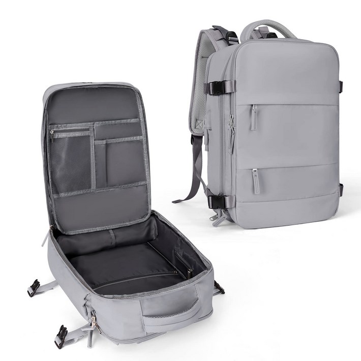 ANYOU 확장형 대용량 여행용 백팩 출장 직장인백팩 노트북 가방 책가방