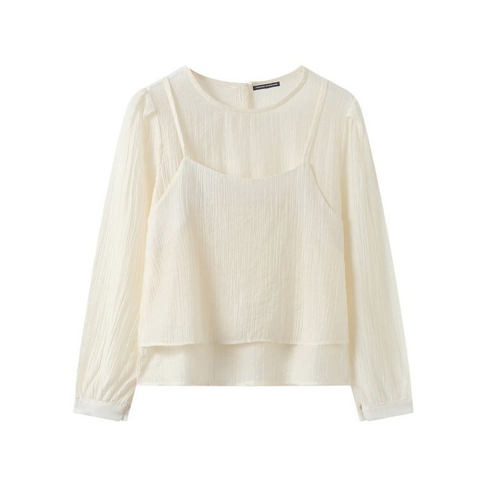 미니멈 여성용 에브리데이 링클 시어 블라우스  나시 EC1BA005D
