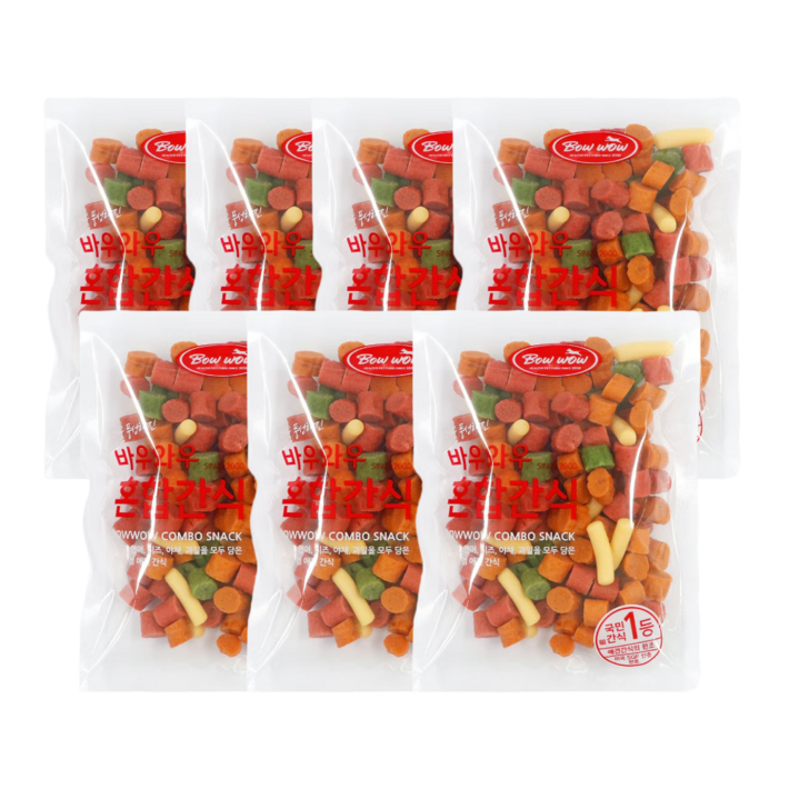 바우와우 혼합 강아지 간식