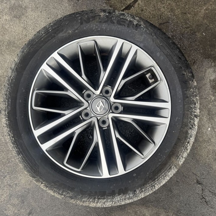 현대 그랜저IG 2018 알미늄휠 운전석뒤 좌측뒤 자동차 중고부품 장원폐차산업