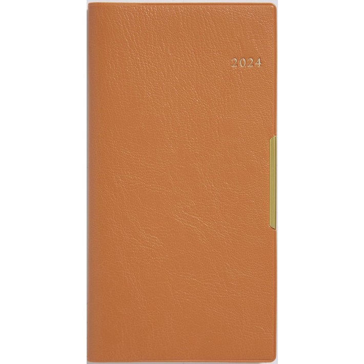 2024년 스케쥴러 다카하시 수첩 월간 티즈 슬림 오렌지 no.161 2023년 11월 시작 일본 직배송