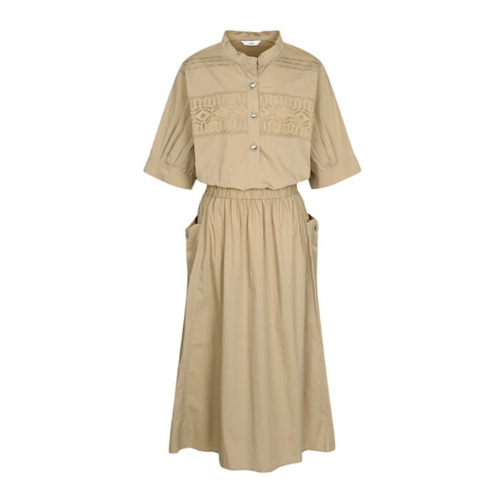 레노마레이디 레이스패치 롱 원피스 R2F21WOP140