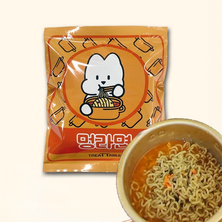 멍라면 강아지 라면 생일 캠핑 피크닉 여행 강아지를위한 특별한 날 간식 파티젤리