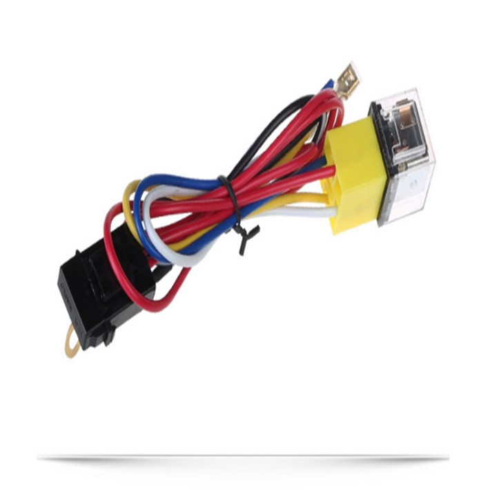우리파파 4p 12v 40A 24v 80A 자동차 릴레이 오토바이 릴레이 배선세트 퓨즈포함 우리파파 4p 12v 40A 24v 80A 자동차 릴레이 오토바이 릴레이 배선세트 퓨즈포함