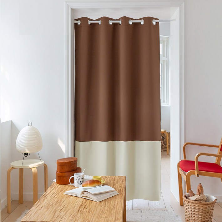 까르데코 디어 공간분리 방문 현관 도어 가림막 가리개 암막커튼