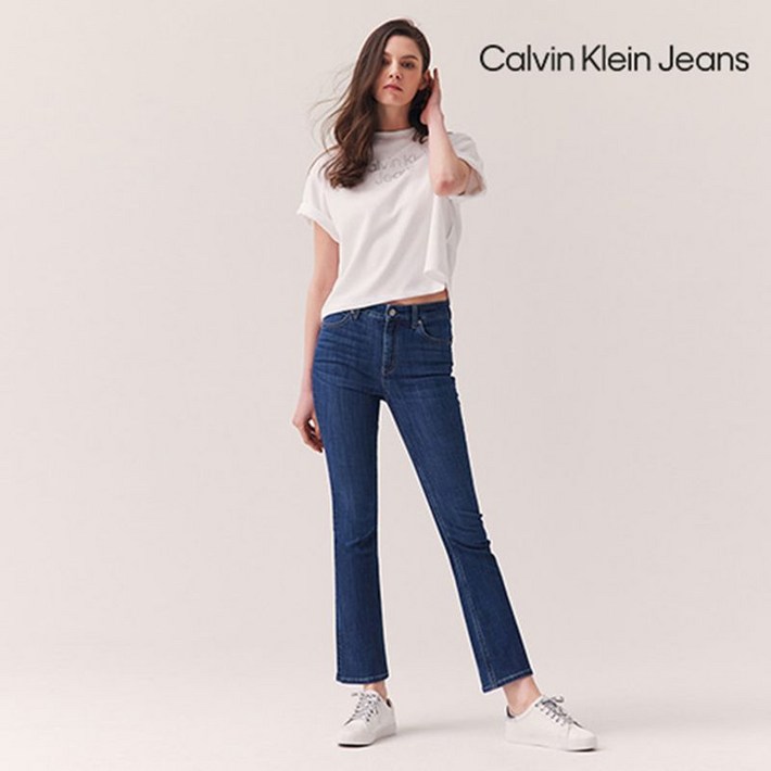 캘빈클라인진 여성용 봄 데님 P01J219561
