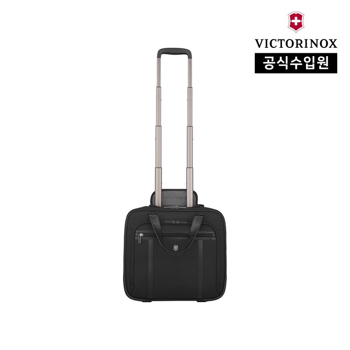 빅토리녹스 공식 웍스 프로페셔널 코듀라 휠드 비즈니스 서류가방 캐리어 블랙 611476