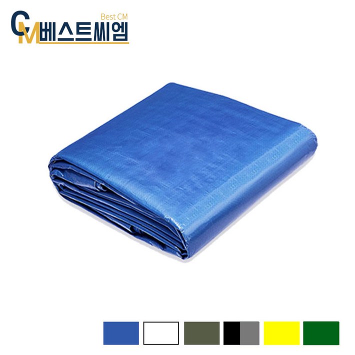 베스트씨엠 방수천막 320g 최고급지 그라운드시트 갑바 타프, 검정