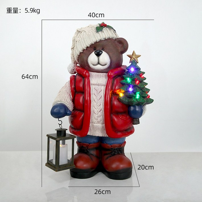 인형 크리스마스 장식 벽타는 1 풍선장식 멜로디 산타 다람쥐