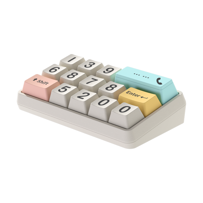 까투리네 기계식 키보드 주차번호판 차량번호 전화번호판